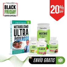 Cargar imagen en el visor de la galería, Kit Relax Anti-Estrés | Envío GRATIS - MagicMag, Kadsorb, Stress Defender, RelaxSlim y Libro de Frank Suárez