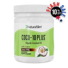 Cargar imagen en el visor de la galería, Coco-10 Plus® | Aceite de Coco con CoQ10
