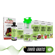 Cargar imagen en el visor de la galería, Kit Súper Batida Mañanera  - 3 Frascos de Batida, Coco-10 Plus, FlaxOil, LeciClean, Libro de Recetas + Shaker de Regalo | Envío GRATIS