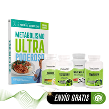 Cargar imagen en el visor de la galería, Kit de Ayuda Masculina | Envío GRATIS - Testosterin, Somarenew, MagicMag C, Kadsorb y Libro de Frank Suárez