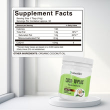 Cargar imagen en el visor de la galería, Coco-10 Plus® | Aceite de Coco con CoQ10