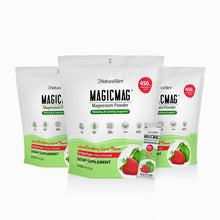 Cargar imagen en el visor de la galería, NUEVO MagicMag® Stick Packs de 30 Unidades | Viaje-Travel | Fresa-Lima | Suplemento Citrato de Magnesio | Apoyo Relajante y Calmante*