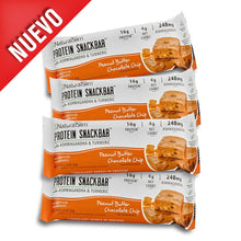 Cargar imagen en el visor de la galería, NaturalSlim® Protein Snackbar™ Peanut Butter Chocolate Chip | Barras de proteína