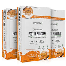 Cargar imagen en el visor de la galería, NaturalSlim® Protein Snackbar™ Peanut Butter Chocolate Chip | Barras de proteína