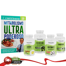 Cargar imagen en el visor de la galería, Kit de Ayuda Masculina | Envío GRATIS - Testosterin, Somarenew, MagicMag C, Kadsorb y Libro de Frank Suárez
