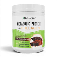 Cargar imagen en el visor de la galería, METABOLIC PROTEIN® with COLLAGEN CHOCOLATE - Batida de proteína de “whey” sabor a Chocolate con Colágeno