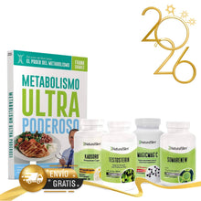 Cargar imagen en el visor de la galería, Kit de Ayuda Masculina | Envío GRATIS - Testosterin, Somarenew, MagicMag C, Kadsorb y Libro de Frank Suárez