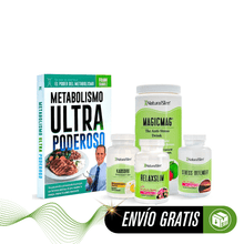 Cargar imagen en el visor de la galería, Kit Relax Anti-Estrés | Envío GRATIS - MagicMag, Kadsorb, Stress Defender, RelaxSlim y Libro de Frank Suárez