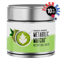 Cargar imagen en el visor de la galería, Metabolic Matcha® Tea | Té Matcha Orgánico Ceremonial de origen japonés auténtico