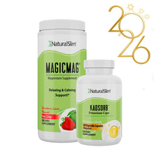 Cargar imagen en el visor de la galería, Dúo Dinámico (MagicMag® & Kadsorb™) | Magnesio y Potasio
