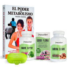 Cargar imagen en el visor de la galería, Combo Candiseptic Kit + Aceite de Coco de Regalo | Limpieza de Hongo Candida Albicans y libro de Frank Suárez