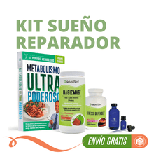 Cargar imagen en el visor de la galería, Kit Sueño Reparador | Envío GRATIS - MagicMag, Stress Defender, Passivoil y Libro de Frank Suárez