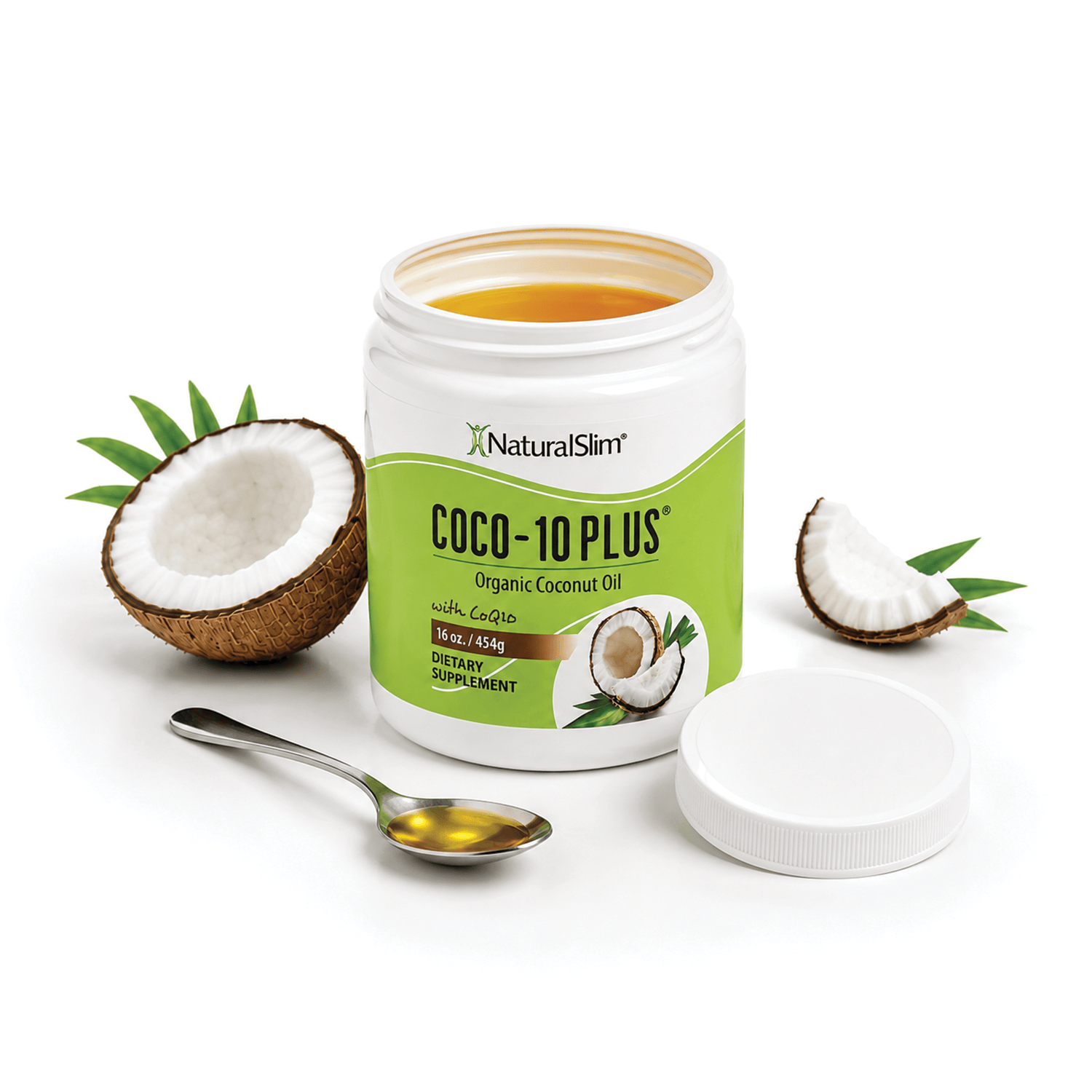 Coco-10 Plus® | Aceite de Coco con CoQ10 El-poder-del-metabolismo-frank-suarez adelgazar naturalmente metabolismotv unimetab candiseptic kit de candida mejorar el metabolismo y la salud