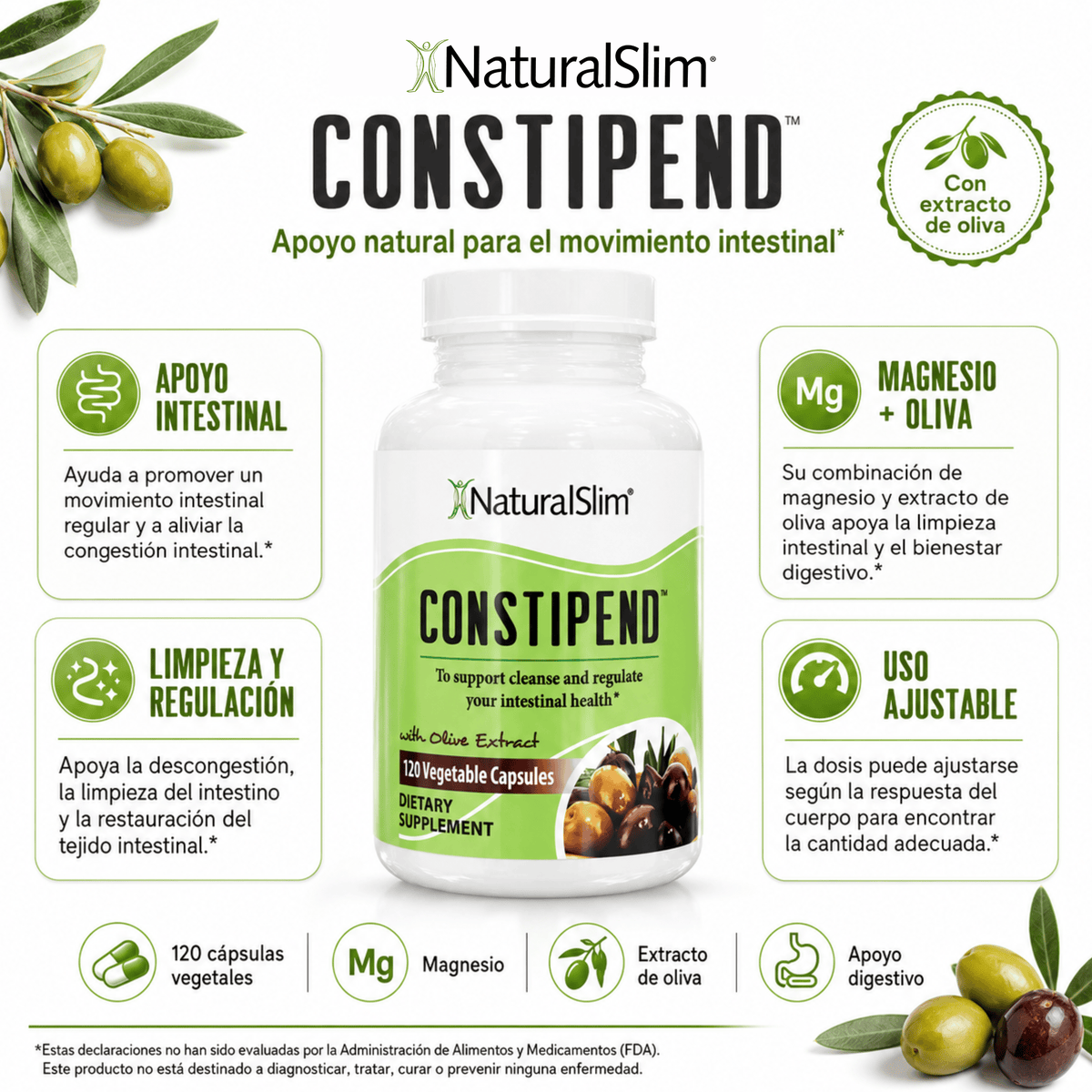 Constipend® | Apoyo natural para el Movimiento Intestinal (estreñimiento) El-poder-del-metabolismo-frank-suarez adelgazar naturalmente metabolismotv unimetab candiseptic kit de candida mejorar el metabolismo y la salud