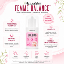 Cargar imagen en el visor de la galería, Femme Balance™ | Crema Liposomal Para la Piel El-poder-del-metabolismo-frank-suarez adelgazar naturalmente metabolismotv unimetab candiseptic kit de candida mejorar el metabolismo y la salud