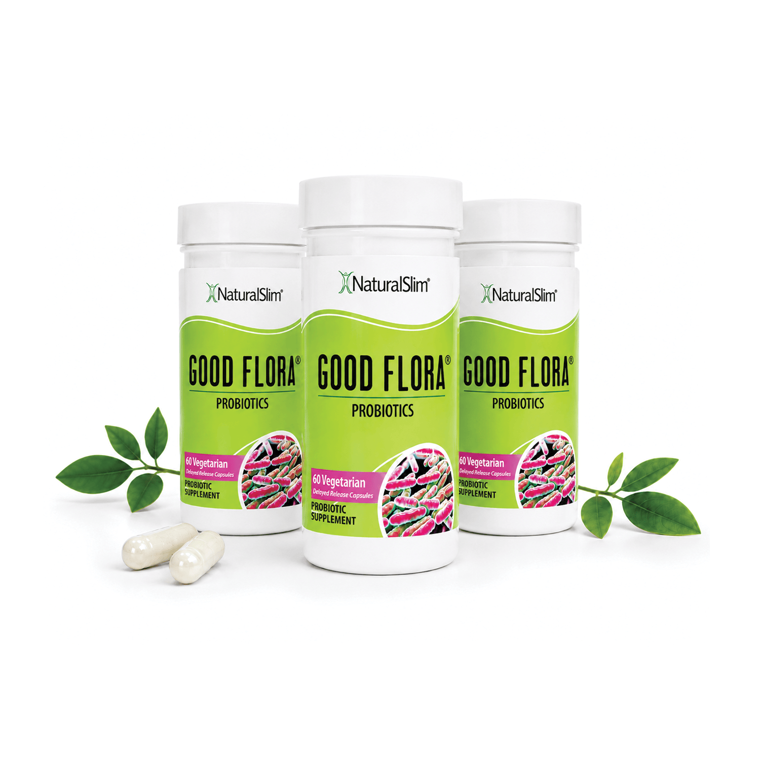 3 frascos Good Flora Good Flora® | Probióticos | 15 Billones de Organismos Vivos El-poder-del-metabolismo-frank-suarez adelgazar naturalmente metabolismotv unimetab candiseptic kit de candida mejorar el metabolismo y la salud
