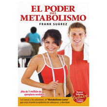 Cargar imagen en el visor de la galería, Libro Libro El Poder del Metabolismo de Frank Suárez | Edición Deluxe El-poder-del-metabolismo-frank-suarez adelgazar naturalmente metabolismotv unimetab candiseptic kit de candida mejorar el metabolismo y la salud
