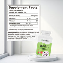 Cargar imagen en el visor de la galería, MagicMag® C | Citrato de Magnesio en Cápsula El-poder-del-metabolismo-frank-suarez adelgazar naturalmente metabolismotv unimetab candiseptic kit de candida mejorar el metabolismo y la salud