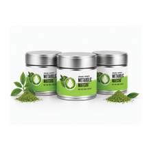 Cargar imagen en el visor de la galería, (3) Metabolic Matcha™ Metabolic Matcha® Tea | Té Matcha Orgánico Ceremonial de origen japonés auténtico El-poder-del-metabolismo-frank-suarez adelgazar naturalmente metabolismotv unimetab candiseptic kit de candida mejorar el metabolismo y la salud