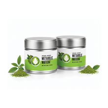 Cargar imagen en el visor de la galería, (2) Metabolic Matcha™ Metabolic Matcha® Tea | Té Matcha Orgánico Ceremonial de origen japonés auténtico El-poder-del-metabolismo-frank-suarez adelgazar naturalmente metabolismotv unimetab candiseptic kit de candida mejorar el metabolismo y la salud