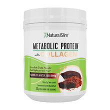 Cargar imagen en el visor de la galería, 1 METABOLIC PROTEIN™ COLLAGEN - CHOCOLATE METABOLIC PROTEIN® with COLLAGEN CHOCOLATE - Batida de proteína de “whey” sabor a Chocolate con Colágeno El-poder-del-metabolismo-frank-suarez adelgazar naturalmente metabolismotv unimetab candiseptic kit de candida mejorar el metabolismo y la salud