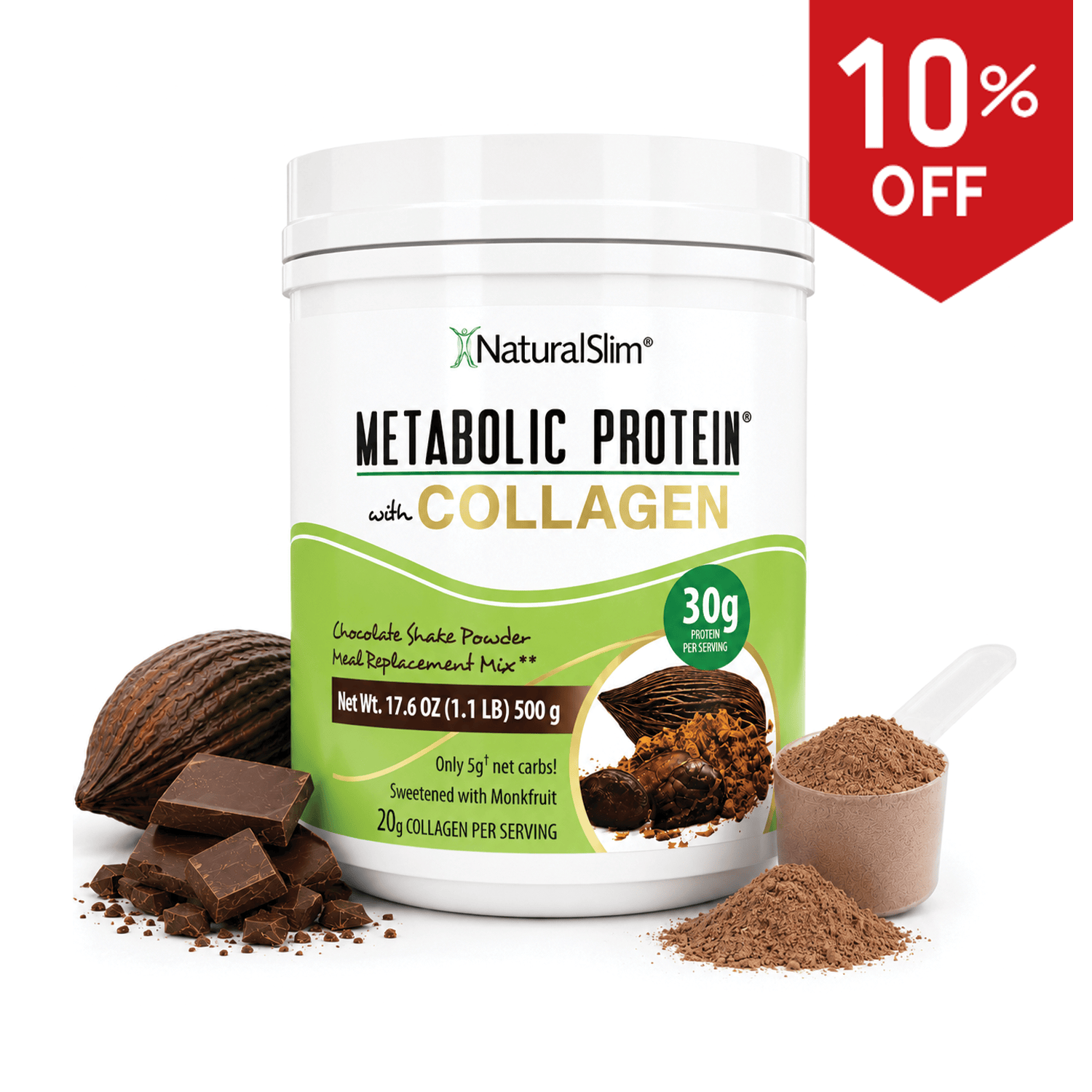 METABOLIC PROTEIN® with COLLAGEN CHOCOLATE - Batida de proteína de “whey” sabor a Chocolate con Colágeno El-poder-del-metabolismo-frank-suarez adelgazar naturalmente metabolismotv unimetab candiseptic kit de candida mejorar el metabolismo y la salud