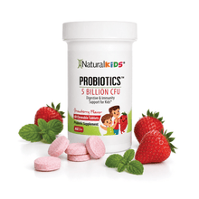 Cargar imagen en el visor de la galería, 1 frasco PROBIOTICS™ NaturalKids® PROBIOTICS™ | Probióticos masticable | Apoyo digestivo e inmunológico* para niños El-poder-del-metabolismo-frank-suarez adelgazar naturalmente metabolismotv unimetab candiseptic kit de candida mejorar el metabolismo y la salud