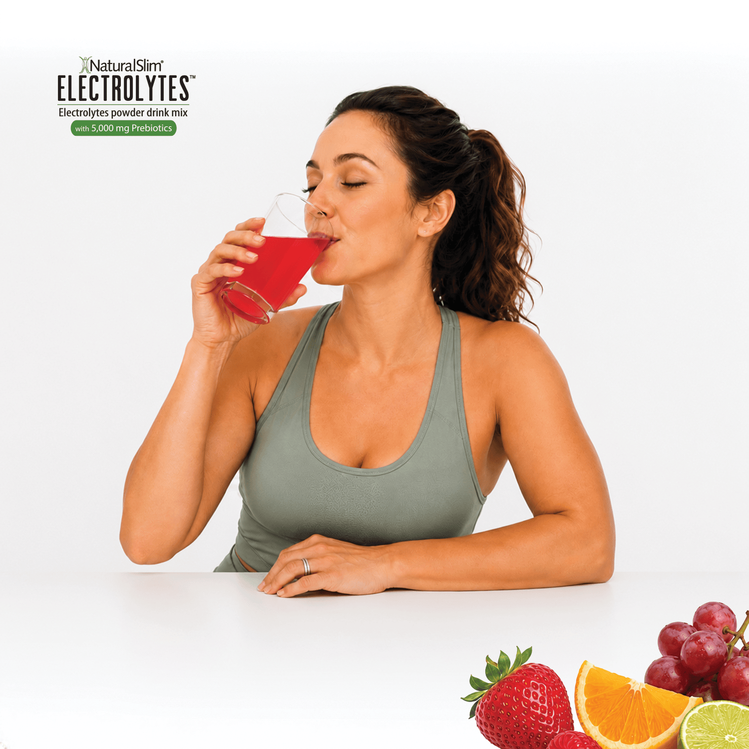 NaturalSlim® ELECTROLYTES™ - Fruit Punch Flavored El-poder-del-metabolismo-frank-suarez adelgazar naturalmente metabolismotv unimetab candiseptic kit de candida mejorar el metabolismo y la salud