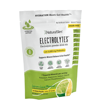 Cargar imagen en el visor de la galería, NaturalSlim® ELECTROLYTES™ - Lemon-Lime Flavored El-poder-del-metabolismo-frank-suarez adelgazar naturalmente metabolismotv unimetab candiseptic kit de candida mejorar el metabolismo y la salud
