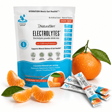 Cargar imagen en el visor de la galería, NaturalSlim® ELECTROLYTES™ - Mandarin Orange Flavored El-poder-del-metabolismo-frank-suarez adelgazar naturalmente metabolismotv unimetab candiseptic kit de candida mejorar el metabolismo y la salud