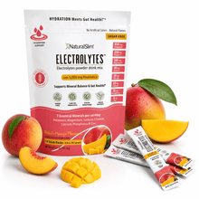 Cargar imagen en el visor de la galería, NaturalSlim® ELECTROLYTES™ - Peach-Mango Flavored El-poder-del-metabolismo-frank-suarez adelgazar naturalmente metabolismotv unimetab candiseptic kit de candida mejorar el metabolismo y la salud
