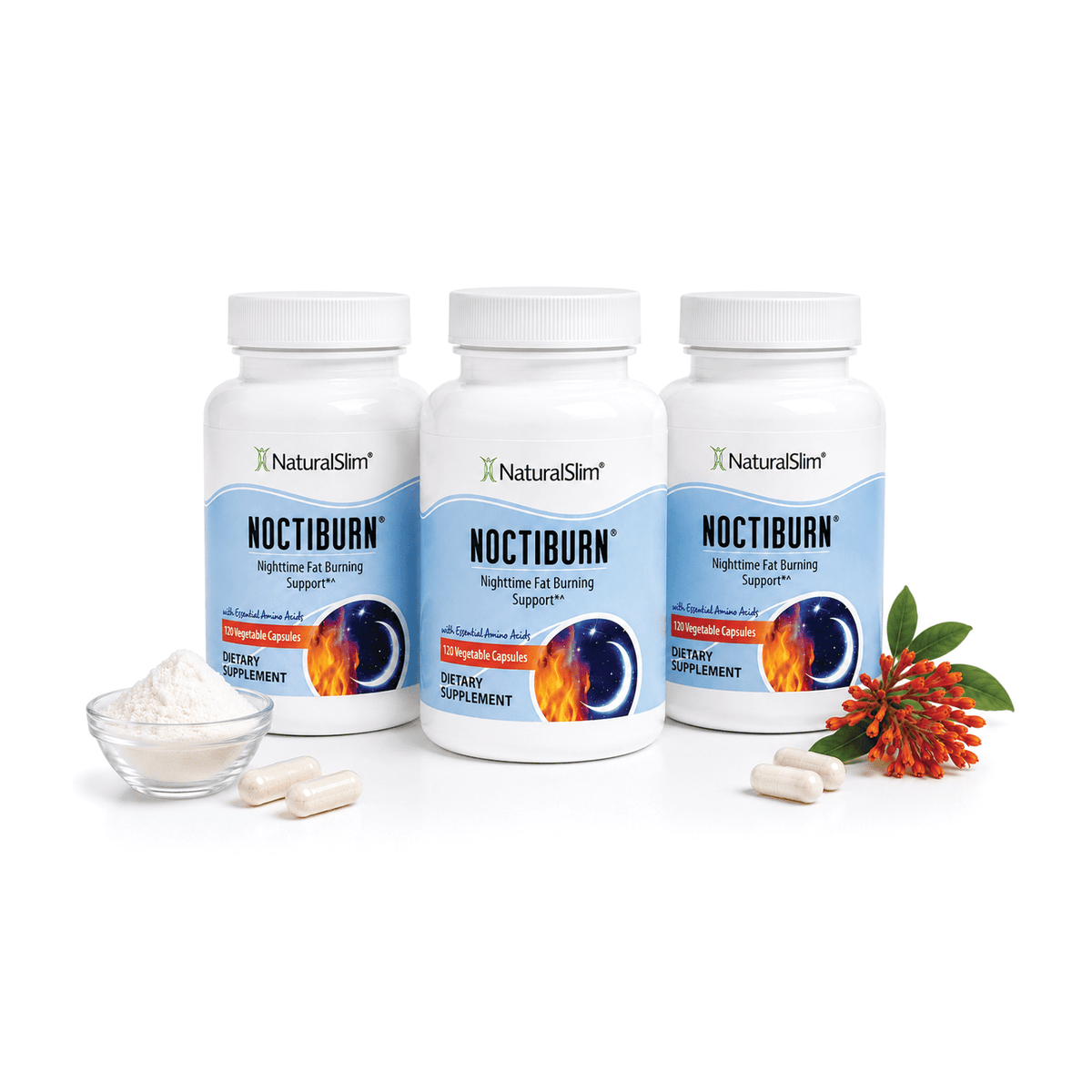 3 Botes NoctiBurn® | Quemadores de Grasa Nocturnos * Nueva Imagen - Misma Formula El-poder-del-metabolismo-frank-suarez adelgazar naturalmente metabolismotv unimetab candiseptic kit de candida mejorar el metabolismo y la salud