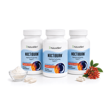 Cargar imagen en el visor de la galería, 3 Botes NoctiBurn® | Quemadores de Grasa Nocturnos * Nueva Imagen - Misma Formula El-poder-del-metabolismo-frank-suarez adelgazar naturalmente metabolismotv unimetab candiseptic kit de candida mejorar el metabolismo y la salud