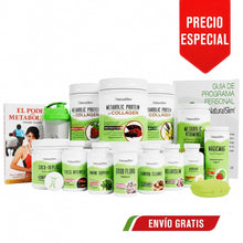 Cargar imagen en el visor de la galería, Kit+Libro Programa Personal de NaturalSlim® | Envío GRATIS | Oferta Todo Incluido Guia y Consultas de Progreso con un Consultor Certificado Asignado El-poder-del-metabolismo-frank-suarez adelgazar naturalmente metabolismotv unimetab candiseptic kit de candida mejorar el metabolismo y la salud