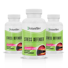 Cargar imagen en el visor de la galería, 3 frascos Stress Defender Stress Defender® | Con Vitamina B5 y L-Tirosina El-poder-del-metabolismo-frank-suarez adelgazar naturalmente metabolismotv unimetab candiseptic kit de candida mejorar el metabolismo y la salud