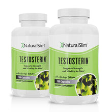 Cargar imagen en el visor de la galería, 2 frascos Testosterin Testosterin® | Ayuda para Caballeros con Testofen® - energía física, masa muscular, y sexualidad masculina El-poder-del-metabolismo-frank-suarez adelgazar naturalmente metabolismotv unimetab candiseptic kit de candida mejorar el metabolismo y la salud