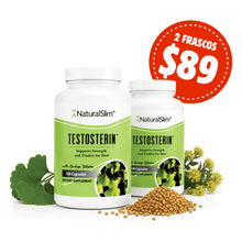 Cargar imagen en el visor de la galería, Testosterin 2x89 Testosterin® 2x89 USD | Ayuda para Caballeros con Testofen® - energía física, masa muscular, y sexualidad masculina El-poder-del-metabolismo-frank-suarez adelgazar naturalmente metabolismotv unimetab candiseptic kit de candida mejorar el metabolismo y la salud