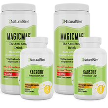 Cargar imagen en el visor de la galería, Dúo Dinámico (MagicMag® & Kadsorb™) | Magnesio y Potasio
