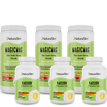 Cargar imagen en el visor de la galería, Dúo Dinámico (MagicMag® & Kadsorb™) | Magnesio y Potasio