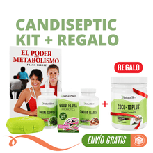 Cargar imagen en el visor de la galería, Candiseptic® Kit - Limpieza de Hongo Candida Albicans y libro de Frank Suárez  | Envío GRATIS