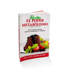 Cargar imagen en el visor de la galería, (1) Libro El Poder del Metabolismo; (1) Libro Recetas El Poder del Metabolismo; (1) Libro Diabetes Sin Problemas; (1) Libro Metabolismo Ultra Poderoso; (1) Libro Derecho a la Sexualidad Colección de Libros de Frank Suárez El-poder-del-metabolismo-frank-suarez adelgazar naturalmente metabolismotv unimetab candiseptic kit de candida mejorar el metabolismo y la salud