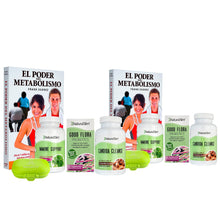 Cargar imagen en el visor de la galería, Kit Candiseptic™ Kit - Limpieza de Hongo Candida Albicans y libro de Frank Suárez El-poder-del-metabolismo-frank-suarez adelgazar naturalmente metabolismotv unimetab candiseptic kit de candida mejorar el metabolismo y la salud