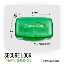 Cargar imagen en el visor de la galería, Organizador Grande Para Suplementos/Vitaminas El-poder-del-metabolismo-frank-suarez adelgazar naturalmente metabolismotv unimetab candiseptic kit de candida mejorar el metabolismo y la salud