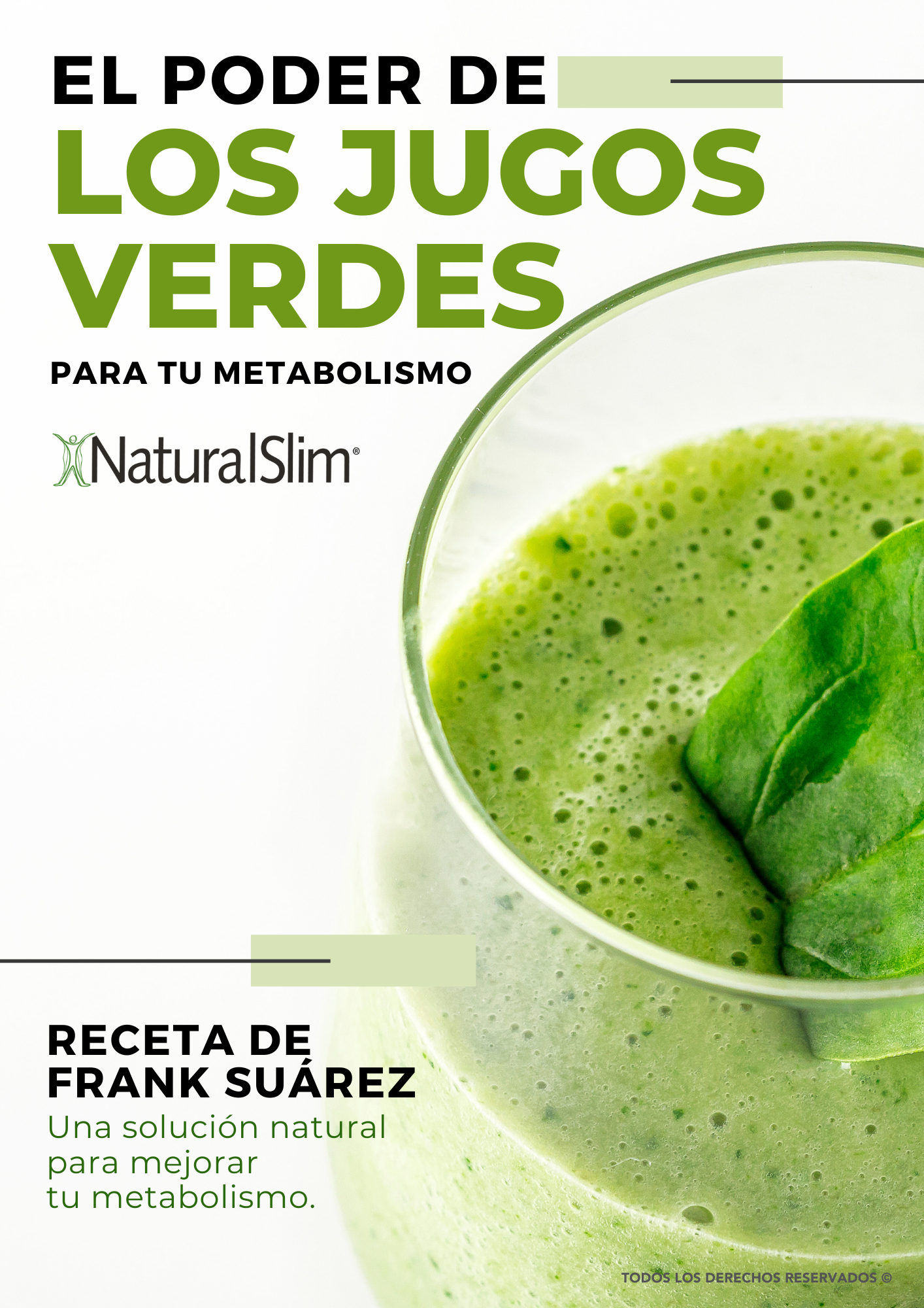 El Poder del los Jugos Verdes Guía GRATIS