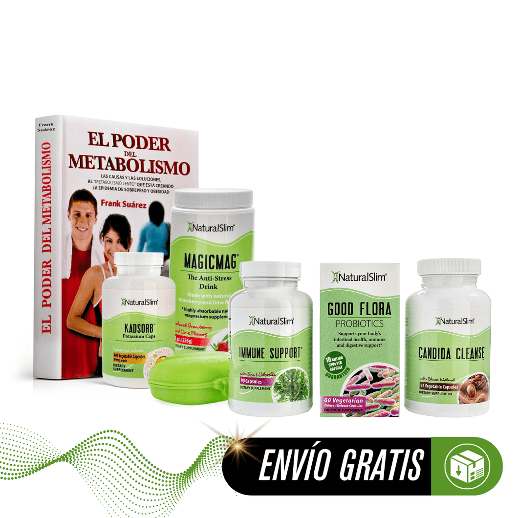 Candiseptic Kit, MagicMag y Kadsorb | Limpieza de Hongo Candida Albicans & Duo Dinámico | Envío GRATIS
