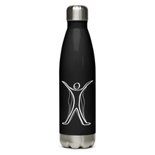 Cargar imagen en el visor de la galería, Botella de agua de acero inoxidable con &quot;GreenMan&quot; de NaturalSlim
