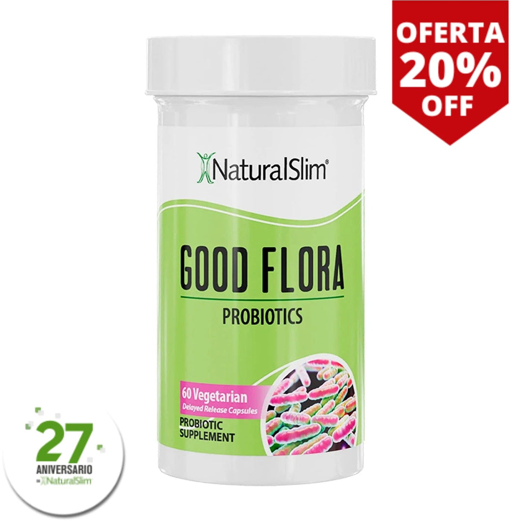 Good Flora™ | Probióticos | 15 Billones de Organismos
