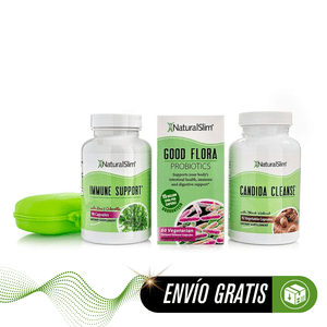 Candiseptic® - Limpieza de Hongo Candida Albicans - Sin Libro - Solo Suplementos