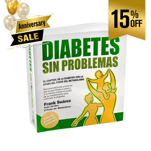 Libro Diabetes Sin Problemas Version Profesional Limitada de Frank Suárez