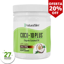 Cargar imagen en el visor de la galería, Coco-10 Plus® | Aceite de Coco con CoQ10

